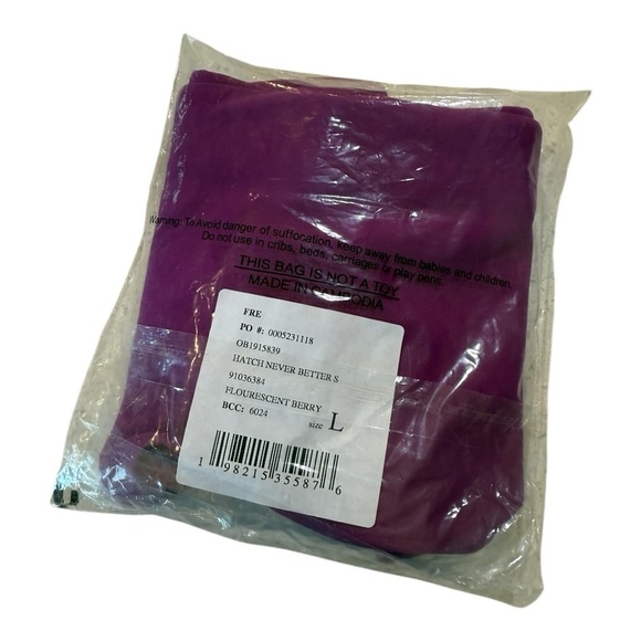 FP Movement X Hatch Square neck Never Better Sports Bra in Berry NEW - Picture 9 of 15